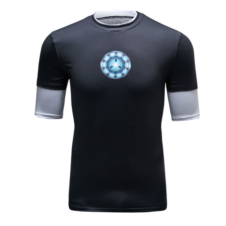 Marvel - Tony Stark - Compression T-Shirt - XL
