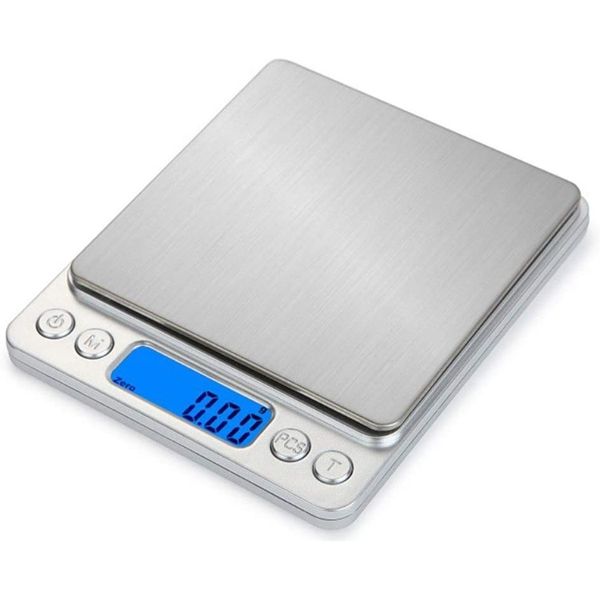 CheffyThings Digital Kitchen Scale Silver