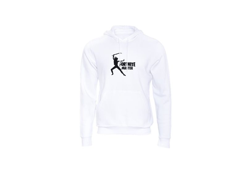 Fortnite Master Kids White Hoodie