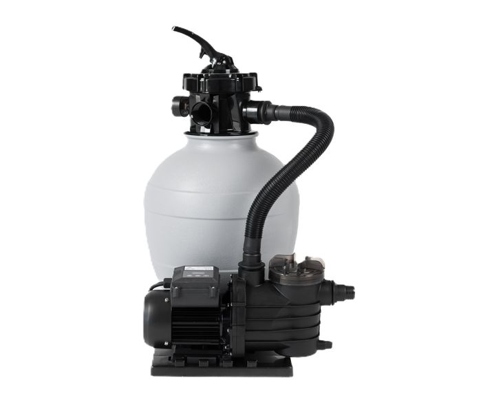 AQUA WATER 3/4HP Pool pump with timer and sand filter