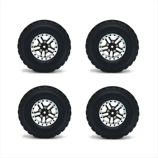 4 Pcs Upgraded Rc Car Tire for Mn 1/12 Mn82 Lc79 Mn78 1/16 Wpl Red