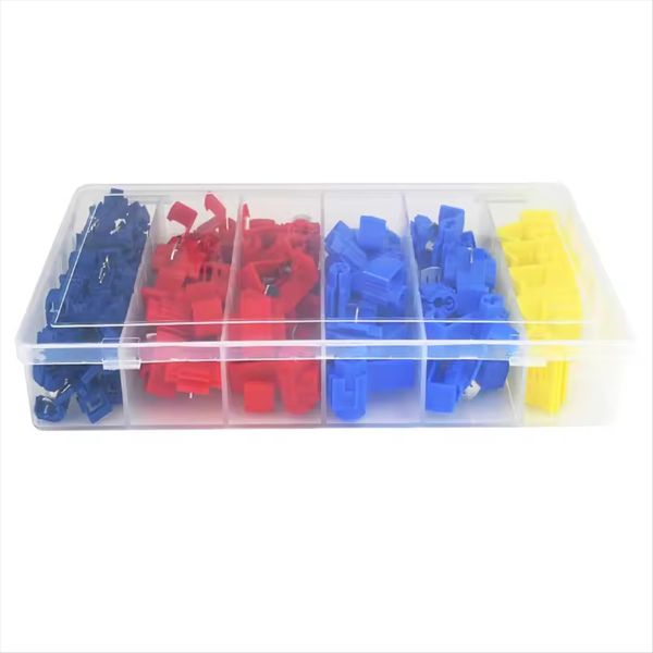 Lock Electric Wire Cable Connectors Quick Splice Terminals Crimp Non Destru