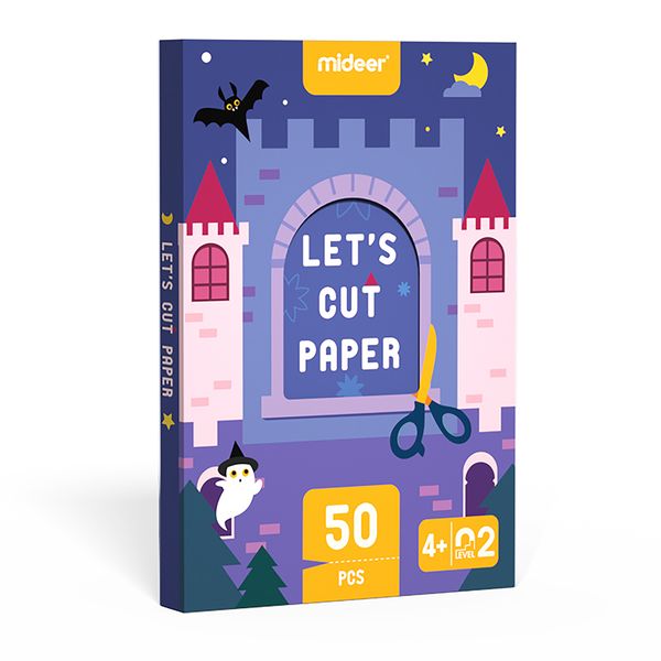 Mideer Let's Cut Paper Arts &amp; Crafts Kit: Intermediate Level