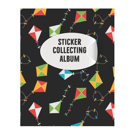 My Sticker Album: Blank Sticker Book - Blank Sticker Collecting Album for  Kids A