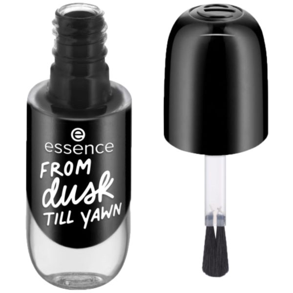 Essence Shine Last &amp; Go Gel Nail Colour 46 Black Is Back