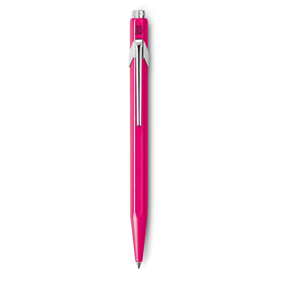 Caran D'Ache 849 FLUO PINK ballpoint pen, FLUO COLOURS COLLECTION ...