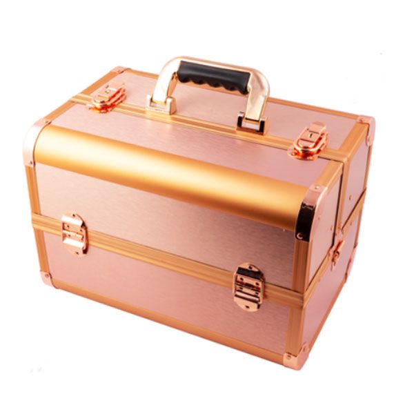 Makeup Case - Aluminium Rose Gold