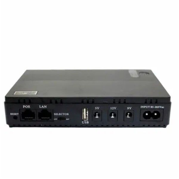 14000mAh Multifunctional Mini DC UPS - Overload &amp; Short Circuit Protection
