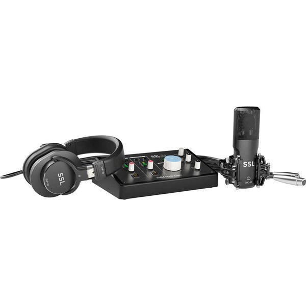 Solid State Logic Recording Pack: SSL 2+ Interface Bundle