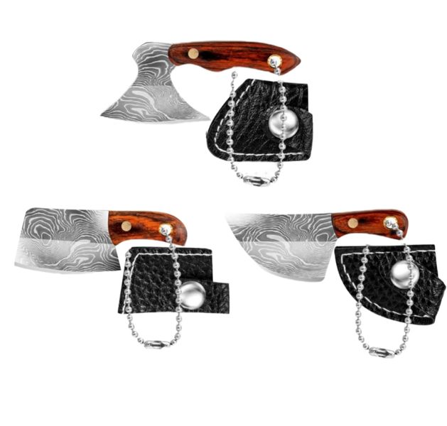 3 PCS Mini Pocket Knife Set, Tiny Knife Keychain,Portable Tiny Pocket knife