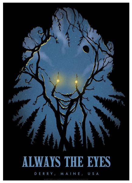 IT Welcom to Derry (Always the Eyes) Poster - 61cm x 91.5cm