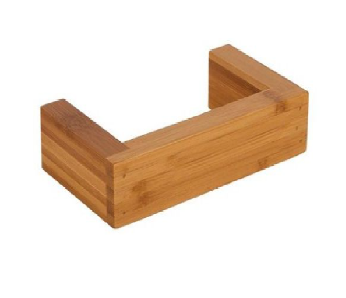 Lusso Brown Bamboo Wall Mount Towel Rail