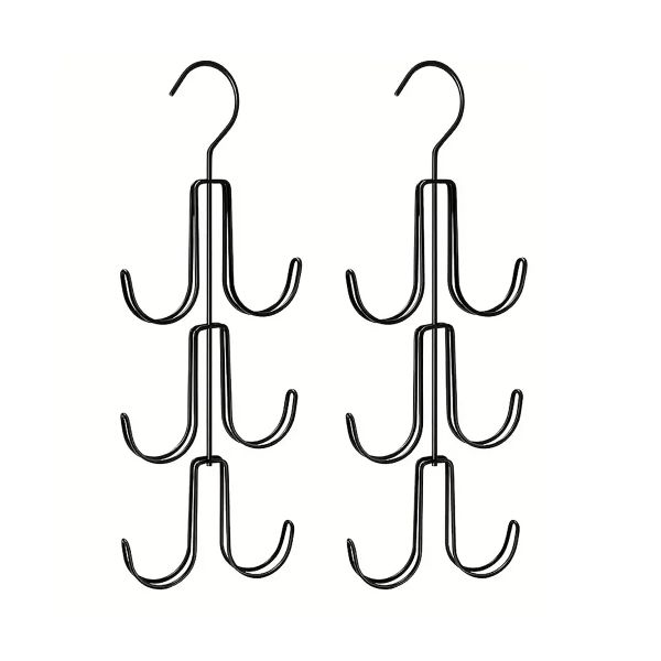 Purse Hanger Organizer for Closet Wardrobe Belt Hanger Hangers Racks - Pack of 2