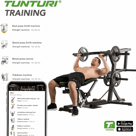 Tunturi Leverage Home Gym WT80 Shop Today. Get it Tomorrow