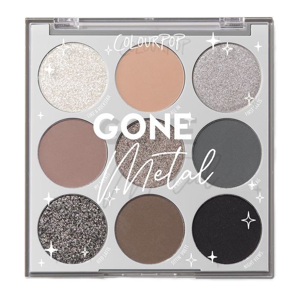 Colourpop Eyeshadow Palette Gone Metal