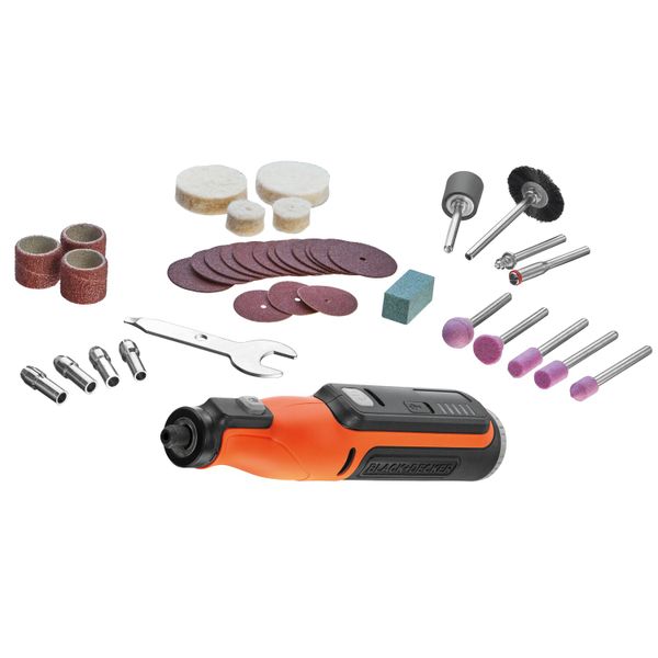 BLACK+DECKER 7.2V Cordless Rotary Rechargable Tool + 36 Accessories