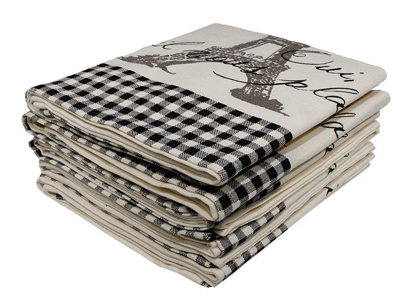 Multipurpose ,Easy clean, Absorbent Kitchen Towel (5Piece) - Design 2568
