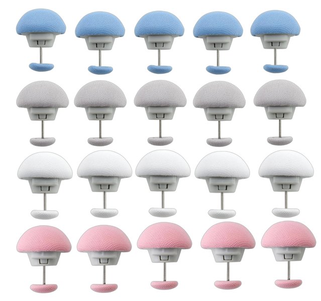 20Pieces Quilt Duvet Clips Bedding Holder Pins Fasteners Mushroom Fix Clips