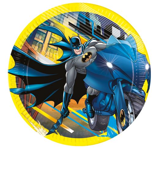 Batman Rouge Rage Paper Plates 23Cm