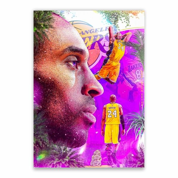 Kobe Bryant Collage Poster - A1