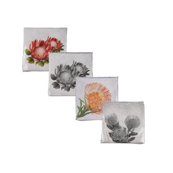 Serviettes - 2ply - 33cm - 20 Piece - Protea/Pincus