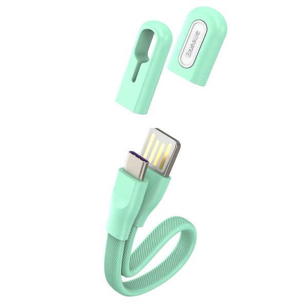 Baseus 0.22m - 5A Bracelet USB Type-A 2.0 to Type-C Cable
