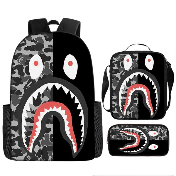 Lunch Box | Pencil Case Set Shark image