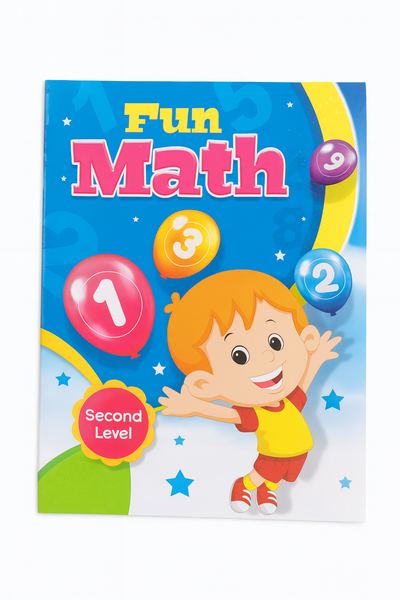Fun Maths Kids Coloring Book,32 Pages-12 x Coloring Books