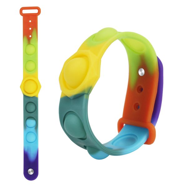 Push Bubble Poppit Sensory Fidget Bracelet Toy