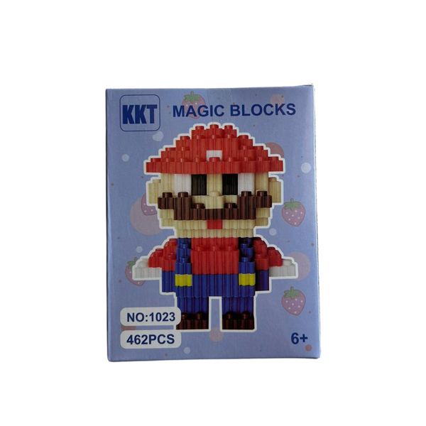 KKT Magic Blocks Mario Brother Mario Mini Figure