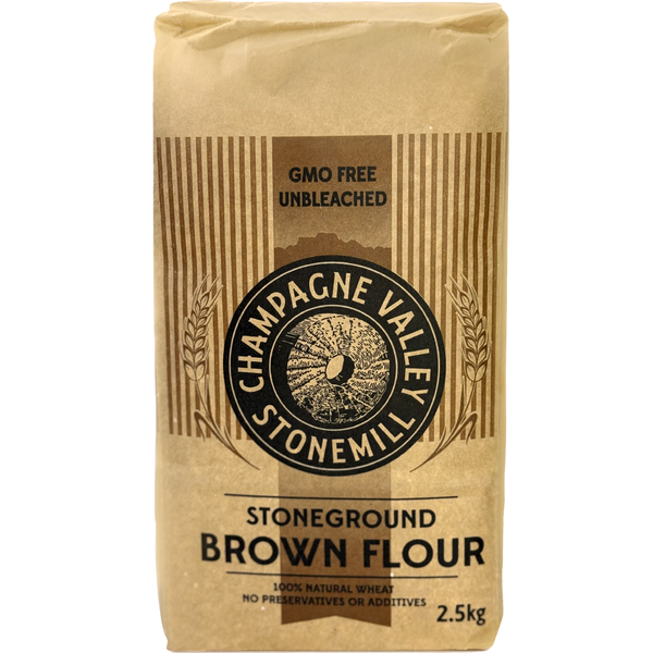 Brown Bread Flour Stone Ground | GMO Free Wholegrain Flour for Nutty Loaves