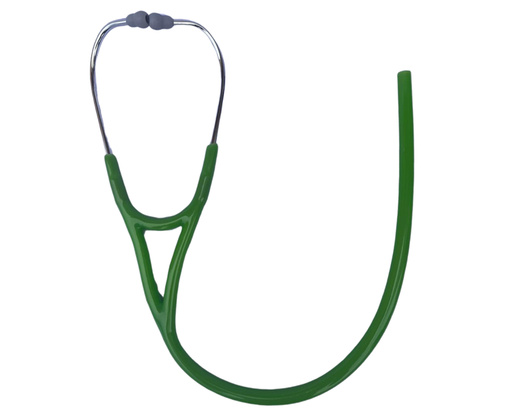 Cardiology Stethoscope Tubing Replacement - Lime Green