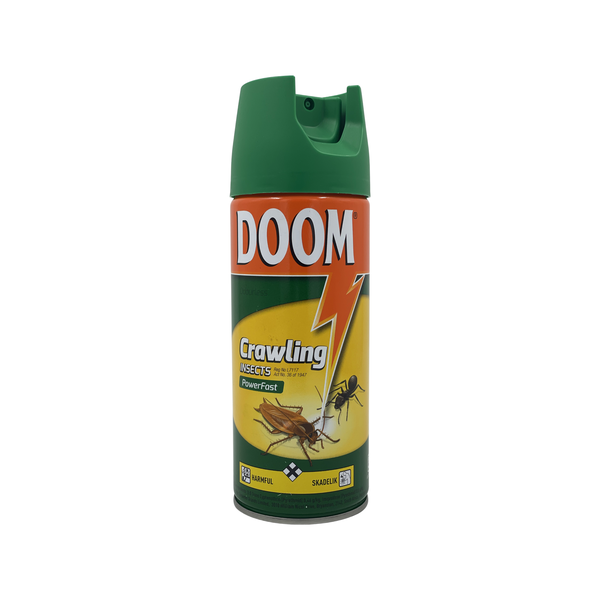 Doom Odourless Power Fast Defense for Crawling Insects - 300ml - Pack of 3
