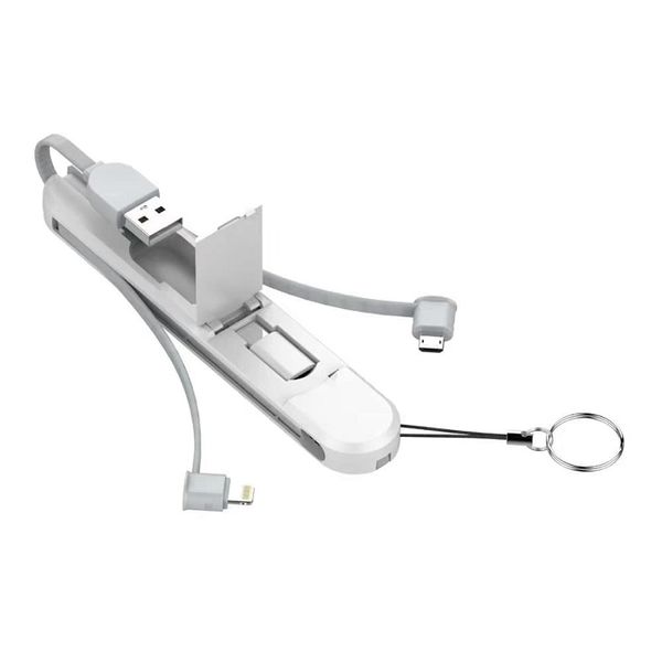 LDNIO Cable 3 in 1 Cable Keyring