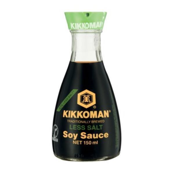 Kikkoman Soy Sauce Less Sodium Dispenser 150ml