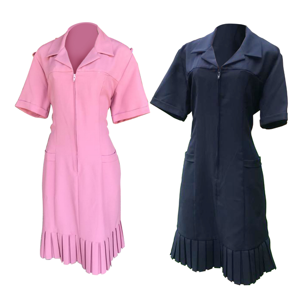Domestic Uniform - 2 Pack Assorted - Pink / Navy