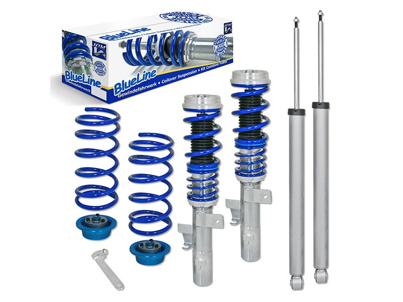 JOM Blueline Coilover Suspension Lowering Kit Compatible with VW Golf 7 Non-GTI