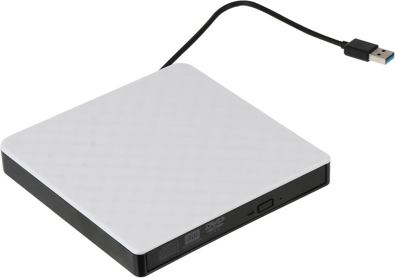Portable USB 3.0 External DVD CD Burner Writer Drive Compatible with Windo