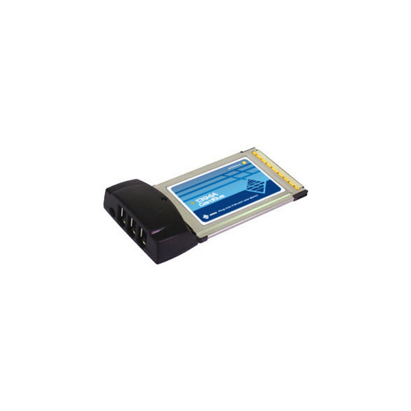 Sunix CBF3000SC - 3 x 6pin ieee1394A card-bus/pcmcia
