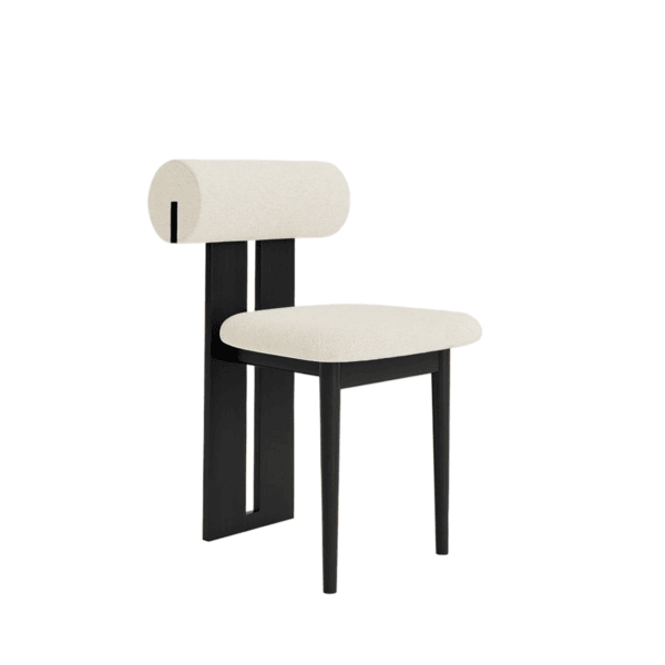 Soft Velvet Beige Dining Chair