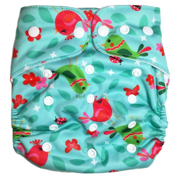 Cloth Nappy (Microfibre) - Birdie