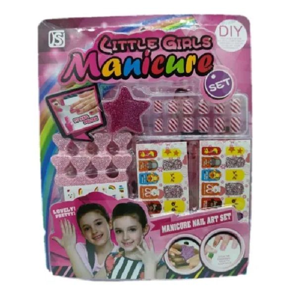 Girls Manicure Nail Art Set