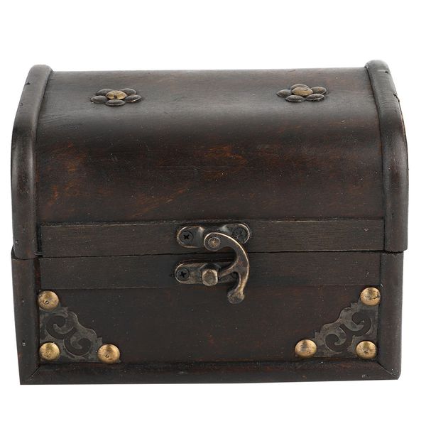 Vintage Wooden Jewelry Display Box