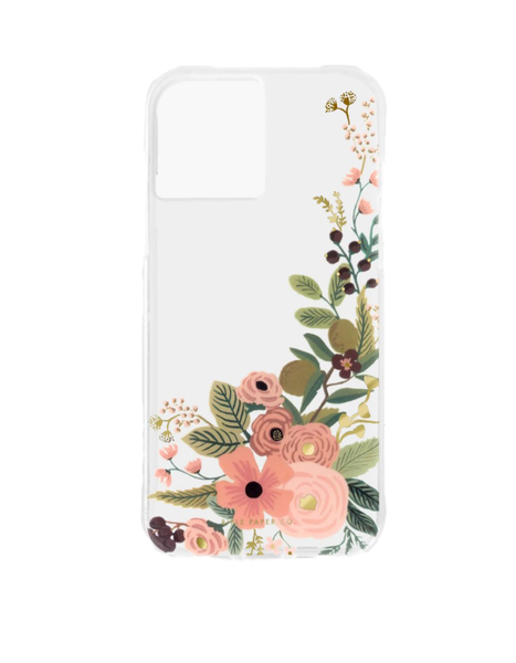 iCACY - Phone Case for iPhone 12 - Garden Party Rose