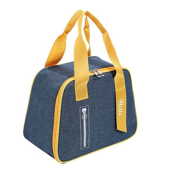 Portable Japanese Style Insulated Thermal And Cooler Lunch Tote Bag