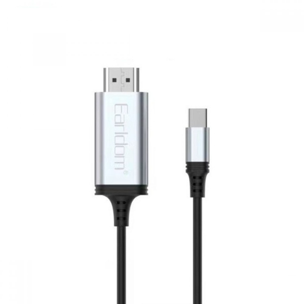 Earldom W34 AfroCrafts 4K 60Hz HDMI to Type-C Cable 2M