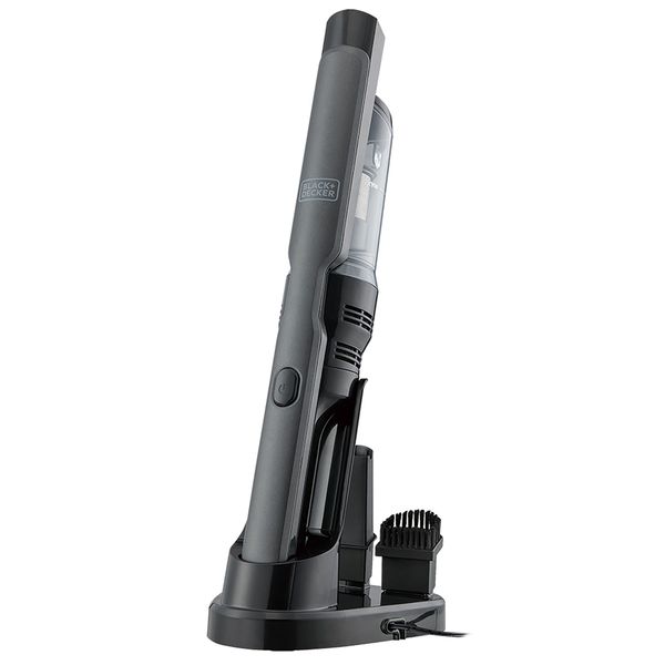BLACK+DECKER New 12V DUSTBUSTER + Charging Station + 2 Acc, Titanuim