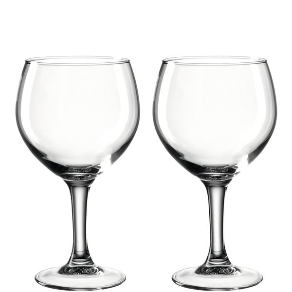 Leonardo Glasses for Gin &amp; Tonics, Cocktails or Wine Spritzers: 620ml x2