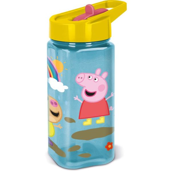 Peppa Pig Core 202 Square Water Bottle 530ml