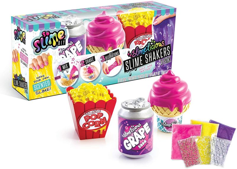 Slimelicious 3 Pack - Pop Corn &amp; Grape Soda &amp; Ice Cream